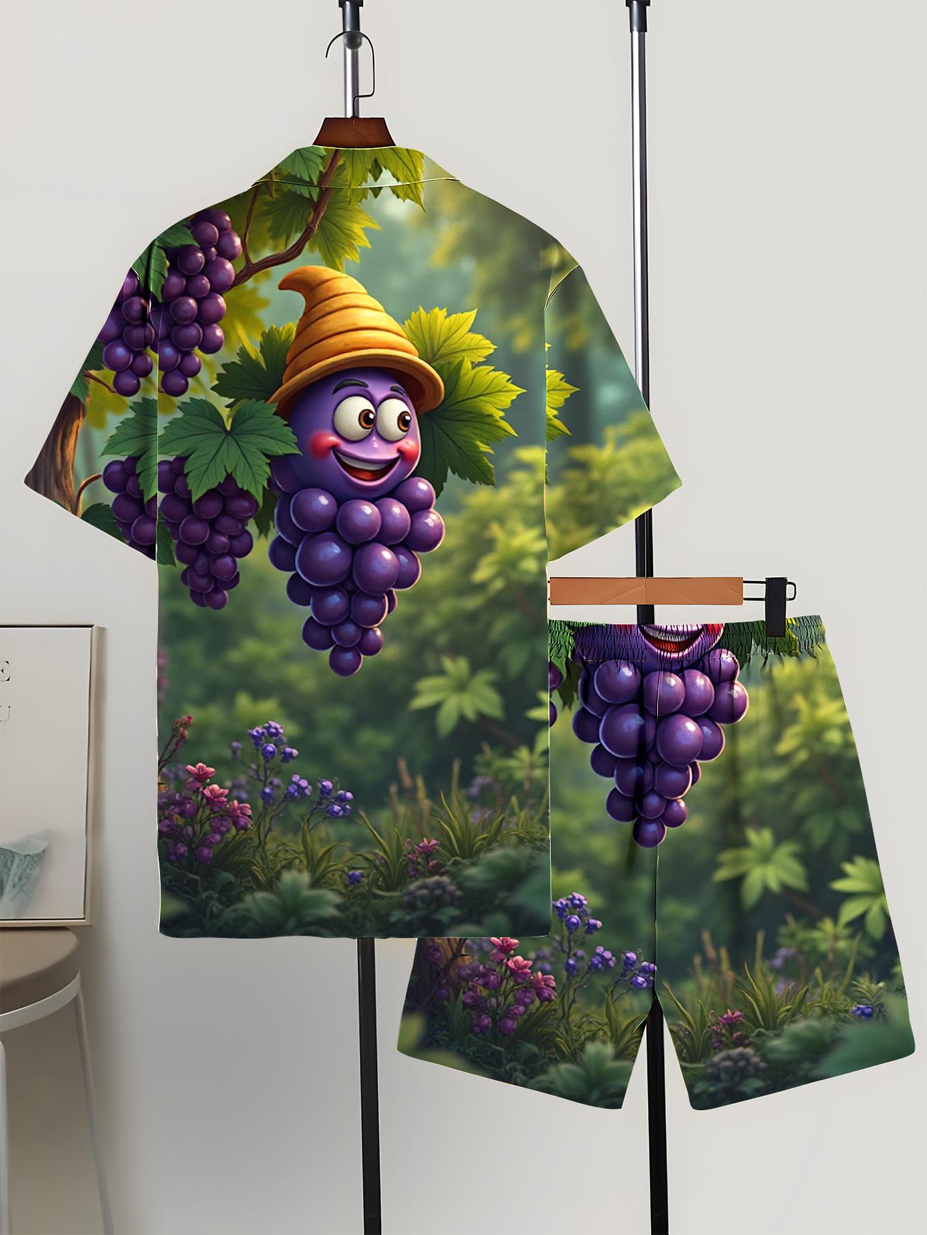 Conjuntos de Camisa para Hombr - Summer Clothing Drip reseña y precio