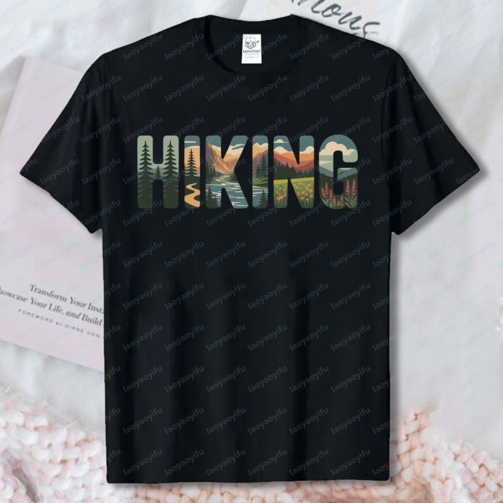Camisetas de senderismo con es - Summer Clothing Clipart reseña y precio