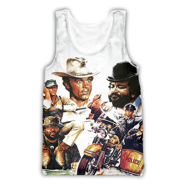 Bud Spencer Terence Hill-camis - Summer Hill Clothing reseña y precio