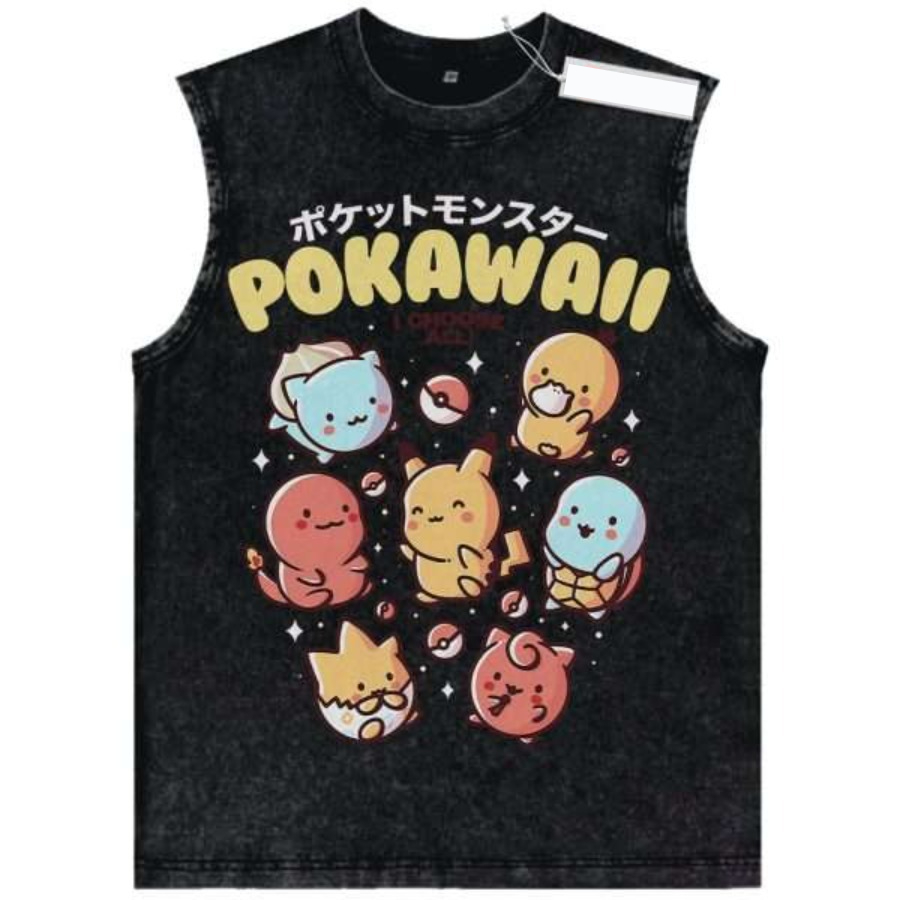 Camiseta sin mangas vintage la - Vintage Summer Clothing Men reseña y precio