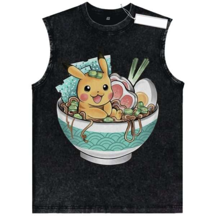 Camiseta sin mangas vintage la - Vintage Summer Clothing Men reseña y precio