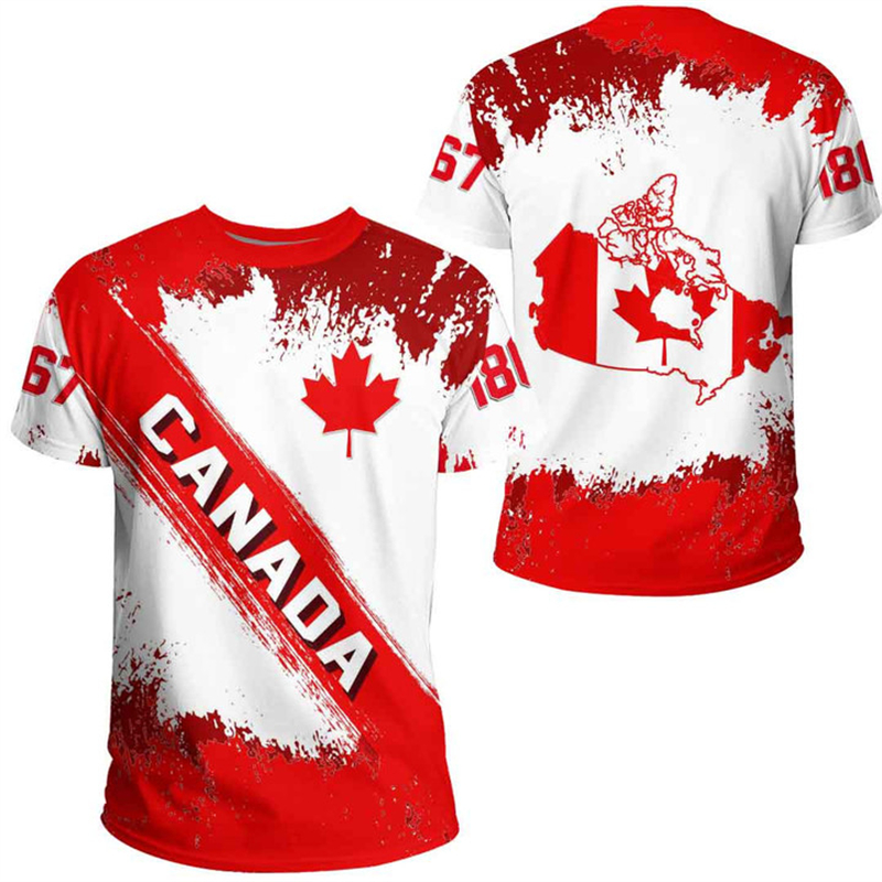 Camiseta del día de Canadá par - Summer Clothing Canada reseña y precio